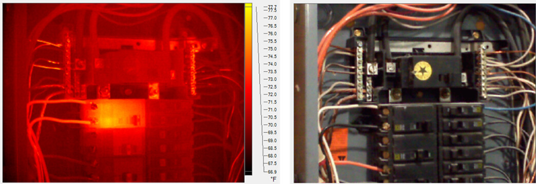 Professional electrical panel inspection